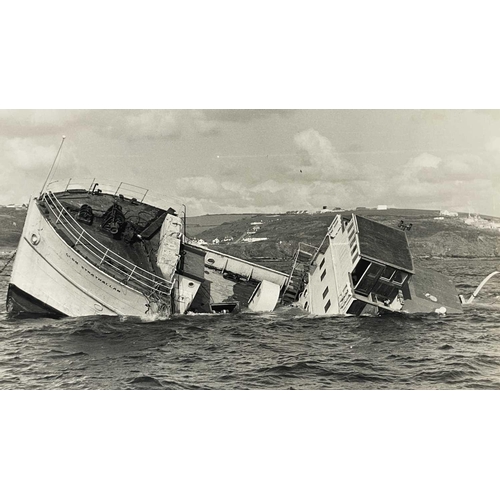 203 - Shipwreck Photographs South Devon Including images from 'Shipwrecks of the South Devon Coast'; ss. V... 