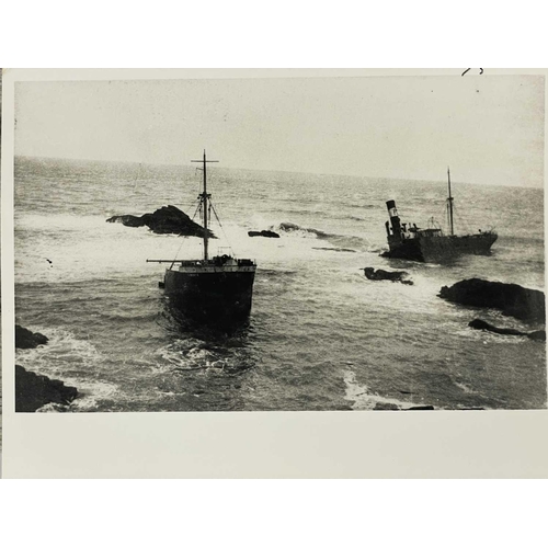 203 - Shipwreck Photographs South Devon Including images from 'Shipwrecks of the South Devon Coast'; ss. V... 