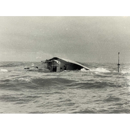 204 - Shipwreck Photographs Around Britain, mostly the East Coast Photographs include five M.V. Sea Rhine,... 