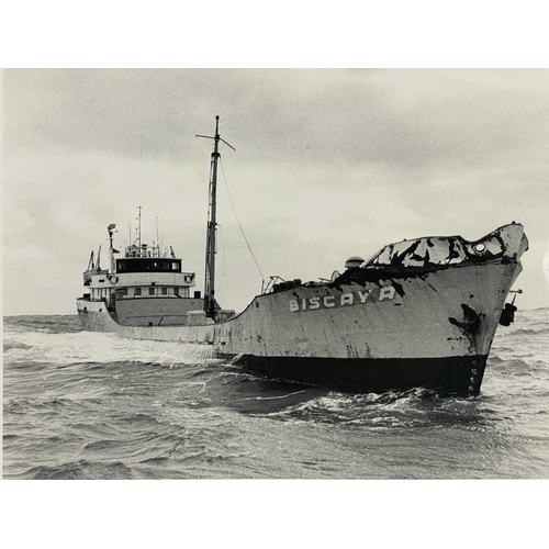 204 - Shipwreck Photographs Around Britain, mostly the East Coast Photographs include five M.V. Sea Rhine,... 