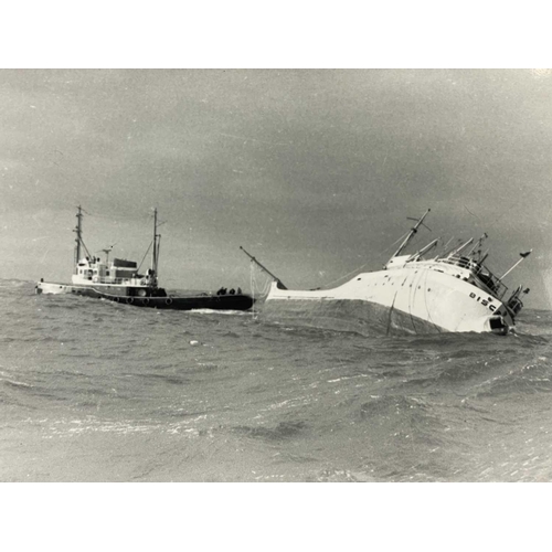 204 - Shipwreck Photographs Around Britain, mostly the East Coast Photographs include five M.V. Sea Rhine,... 