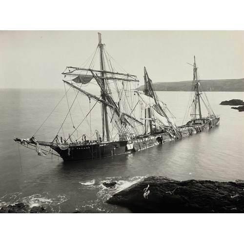 206 - Shipwreck Photographs A collection of good quality later prints Almost all backed onto boards with a... 