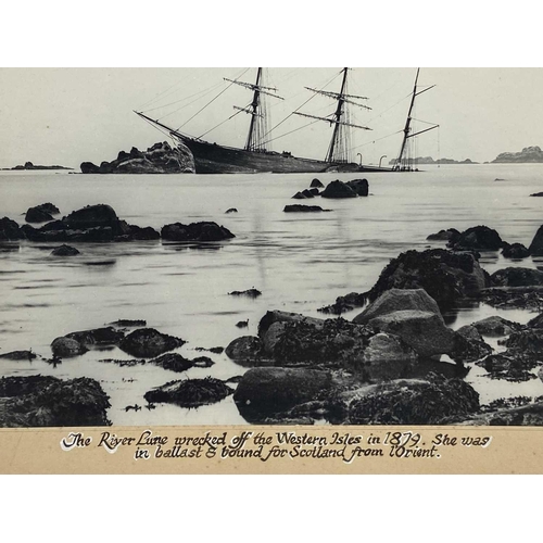 206 - Shipwreck Photographs A collection of good quality later prints Almost all backed onto boards with a... 