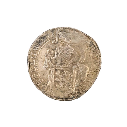 41 - A Silver Dutch Lion Daalder, West Friesland, 1624 From the wreck of the Campen. On the Needles, IOW,... 