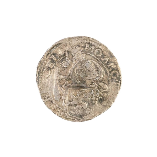 42 - A Silver Dutch Lion Daalder, mint uncertain, 1617 From the wreck of the Campen, on the Needles, IOW,... 