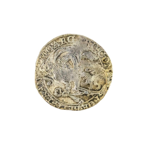 43 - A Silver Dutch Half- Daalder, Trans, 1616 From the wreck of the East Indiaman Campen on the Needles,... 