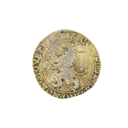 43 - A Silver Dutch Half- Daalder, Trans, 1616 From the wreck of the East Indiaman Campen on the Needles,... 