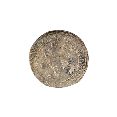 44 - A Silver Dutch Half Daalder , West Fries , 1617 From the wreck of the Dutch east Indiaman Campen, on... 