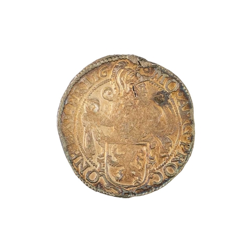 45 - A Silver Dutch Half Daalder, Fries, 1616 From the wreck of the Dutch East Indiaman Campen, on the Ne... 