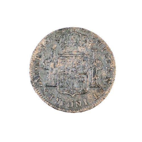 48 - A Silver Spanish Pillar Dollar, mint unknown, 1726(?) From the wreck of the Dutch East Indiaman Holl... 