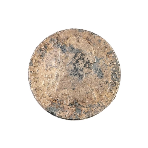 48 - A Silver Spanish Pillar Dollar, mint unknown, 1726(?) From the wreck of the Dutch East Indiaman Holl... 