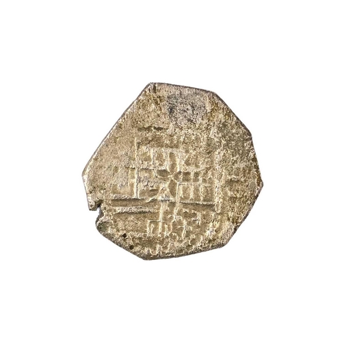 53 - A Silver Spanish Piece of One, or One Reale, date and mint unknown From the wreck of HMS. Associatio... 