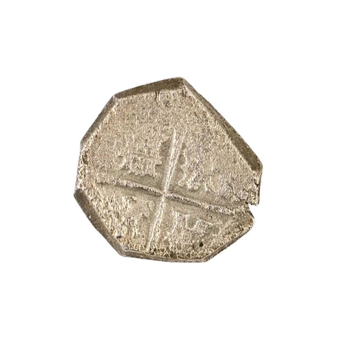 53 - A Silver Spanish Piece of One, or One Reale, date and mint unknown From the wreck of HMS. Associatio... 