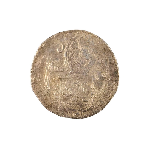 55 - A Silver Dutch Lion Daalder, unknown mint, c.1626 From the wreck of the Dutch East Indiaman Campen, ... 