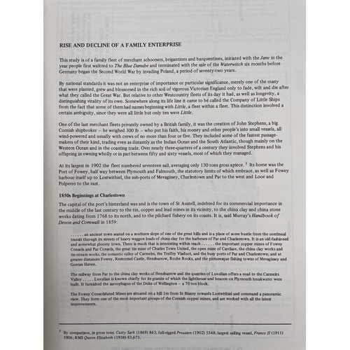 70 - The Richard Larn Archive 'Ship Building in North Devon,' Maritime Monographs and Reports, No.22, 197... 
