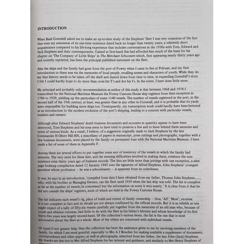 70 - The Richard Larn Archive 'Ship Building in North Devon,' Maritime Monographs and Reports, No.22, 197... 