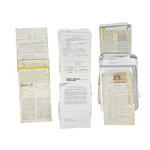 74 - The Richard Larn Archive Small Folder titled 'Keast Collection - Ships & Shipping Note' with detaile... 