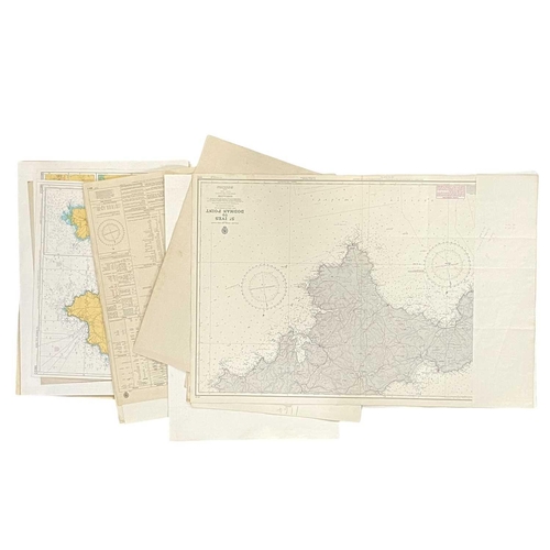 85 - The Richard Larn Archive Admiralty Charts. One Hundred and Forty Six Quite the collection, mostly al... 