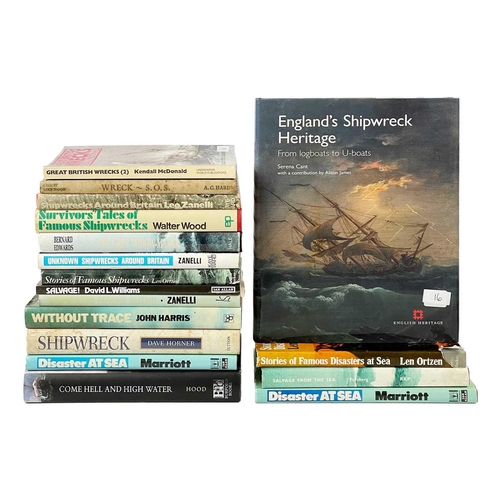 98 - Maritime Reference and Shipwrecks Ortzen, L. (1974) Stories of Famous Disasters at Sea. London: ex-l... 