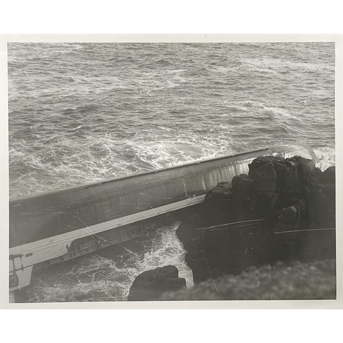 99 - *****RNLI Charity Lot***** Nine colour photographs of the 'Union Star', at its final resting place, ... 