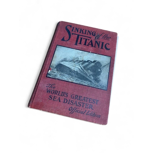 110 - White Star Line S.S. Titanic 'The Sinking of the Titanic' Thomas Russell, 1st edition Incribed in pe... 