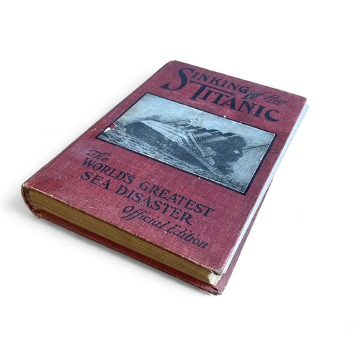 110 - White Star Line S.S. Titanic 'The Sinking of the Titanic' Thomas Russell, 1st edition Incribed in pe... 