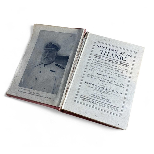 110 - White Star Line S.S. Titanic 'The Sinking of the Titanic' Thomas Russell, 1st edition Incribed in pe... 