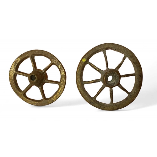 433 - Santo Christo de Costello, wrecked 1667, also known as 'The Mullion Pin Wreck' Small brass wheels La... 