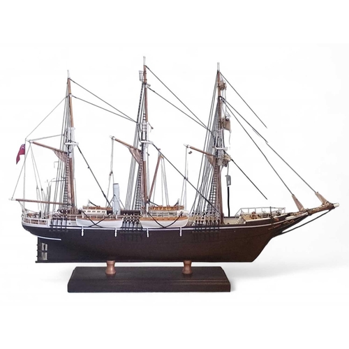 501 - A fine scale model of Ernest Shackleton's Endurance by Ukrainian model-maker, Vitaliy Vrubel Commiss... 