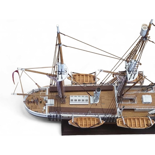 501 - A fine scale model of Ernest Shackleton's Endurance by Ukrainian model-maker, Vitaliy Vrubel Commiss... 