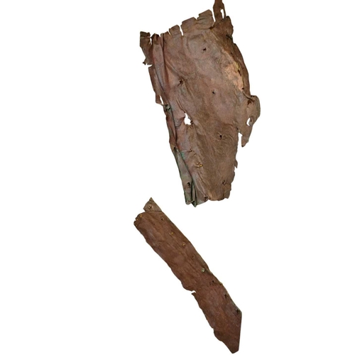 522 - Earl of Abergavenny wrecked off Weymouth, Dorset, 1805. Copper sheathing from the hull Together with... 