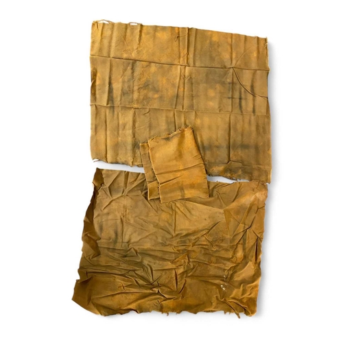 548 - S.S. General Abbatucci - 1869 Military cloth Several pieces of military khaki fabric, for manufactur... 