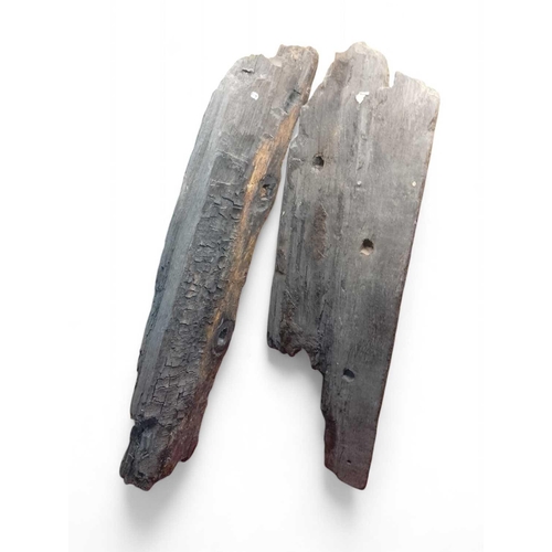 630 - Timbers Recovered from a Tudor Wreck Excavated at Sandwich, Kent, C.1528 Each approximately 60cm in ... 