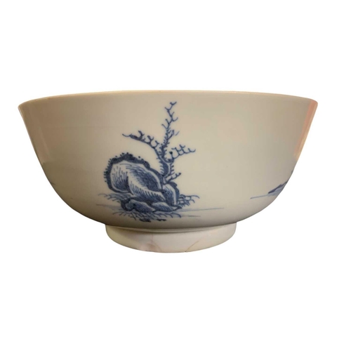 660 - The Nanking cargo and the shipwreck of the Geldermalsen. A Chinese blue and white porcelain bowl, Qi... 