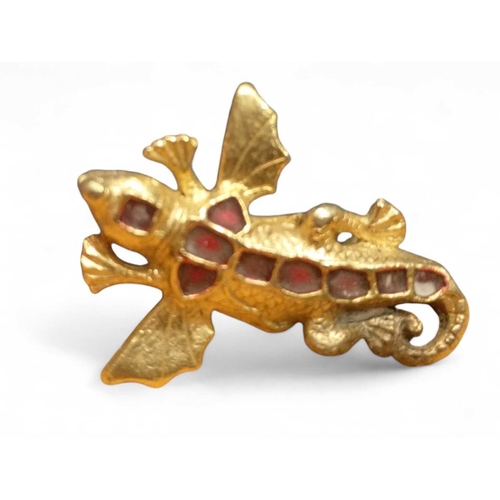 725 - Spanish Armada Ship 'Girona', 1588 A replica Salamander Brooch The original located in Belfast Museu... 