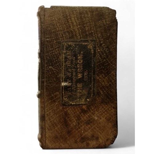 1287 - Royal George, 1782, Spithead
An oak book made from part of the beam of The Royal George, 1782
The sp... 