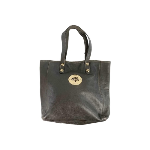 355 - A Mulberry brown leather tote, a Ferragamo small holdall and a Paloma Picasso white leather tote. Th... 