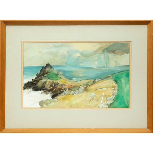 183 - Reg WATKISS (1933-2010) Gurnard's Head Mixed media on paper, signed, 30cm x 49cm, 51.5cm x 69cm fram... 