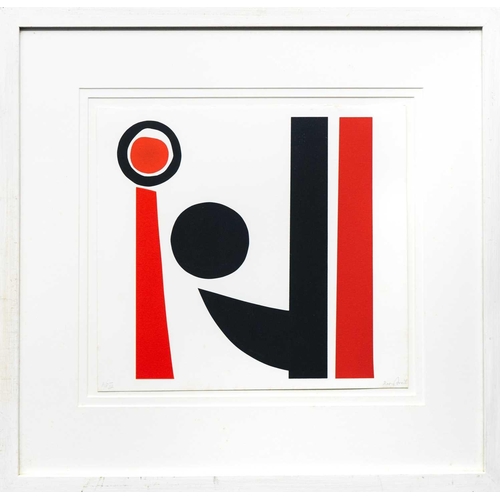 218 - Sir Terry FROST (1915-2003) Black Moon for Trewellard (1996) Screenprint, signed, artist's proof num... 