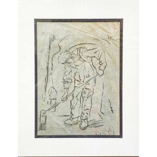 239 - § Hyman SEGAL (1914-2004) Abram - St. Ives Pastel on paper, signed and inscribed, 43 x 31cm. Togethe... 