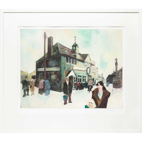 29 - ± Gill WATKISS (1938-2024) 'Newlyn, The Fisherman’s Mission’, 2010 Limited edition stochastic giclée... 