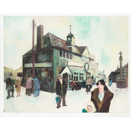 29 - ± Gill WATKISS (1938-2024) 'Newlyn, The Fisherman’s Mission’, 2010 Limited edition stochastic giclée... 