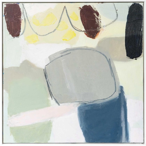 31 - Bo HILTON (1961) Carn Galver, 2024 Oil on linen, signed, titled and dated '24 to verso, 71 x 71cm, f... 