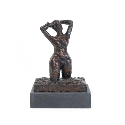 323 - Breon O'CASEY (1928-2011) Woman Bronze sculpture, signed BOC to base, numbered IIII/V to base, heigh... 