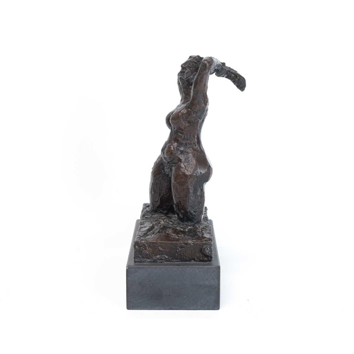 323 - Breon O'CASEY (1928-2011) Woman Bronze sculpture, signed BOC to base, numbered IIII/V to base, heigh... 