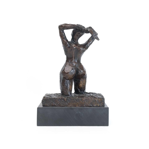 323 - Breon O'CASEY (1928-2011) Woman Bronze sculpture, signed BOC to base, numbered IIII/V to base, heigh... 