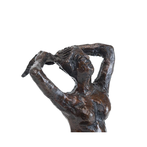 323 - Breon O'CASEY (1928-2011) Woman Bronze sculpture, signed BOC to base, numbered IIII/V to base, heigh... 