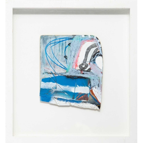 348 - Arthur LANYON (1985) The Third Wave Mixed media on panel, 19 x 15cm, 36 x 32.5cm framed.