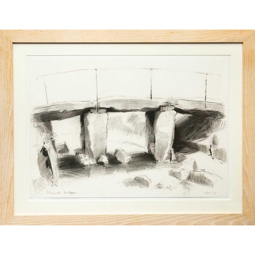 361 - Stuart KNOWLES (1948) Penponds Bridge (2002) Pencil and charcoal on paper, signed, inscribed and dat... 