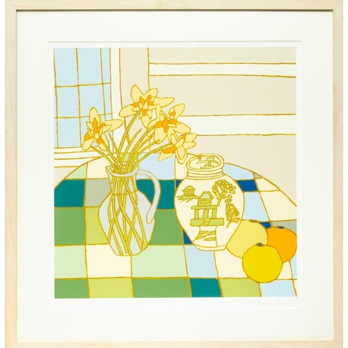 384 - Bryan PEARCE (1929-2006 The Ginger Jar Screenprint, stamped signature, numbered 6/8 artist's proof, ... 